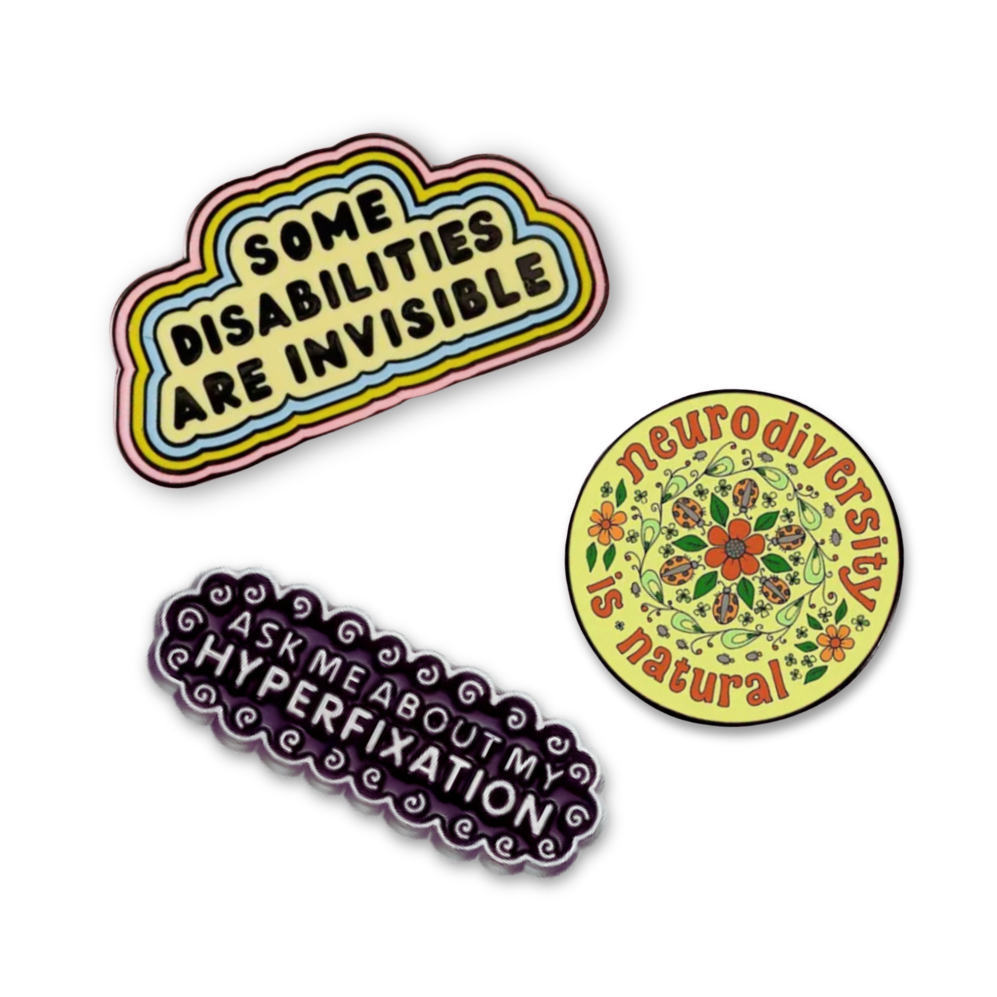 Autism Enamel Pin Bundle