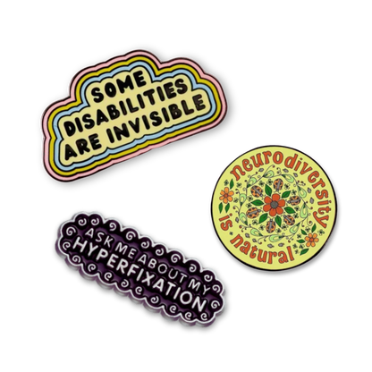 Autism Enamel Pin Bundle