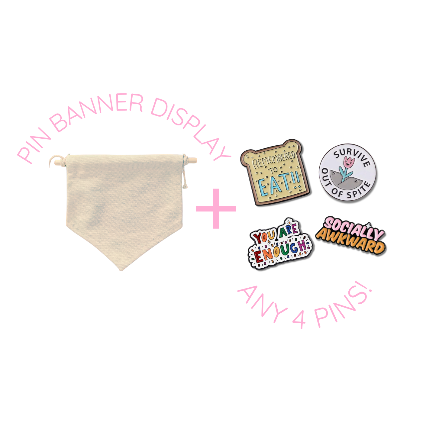 Enamel Pin Starter Pack Saver Bundle