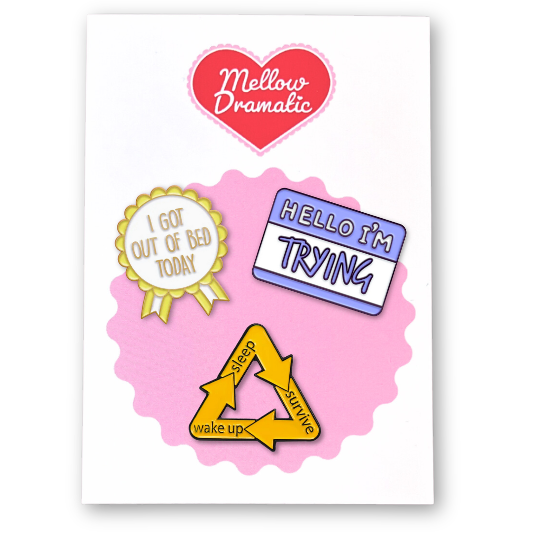 Chronic Illness Enamel Pin Bundle